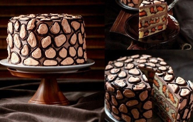 Леопардова торта: лесно и красиво!
