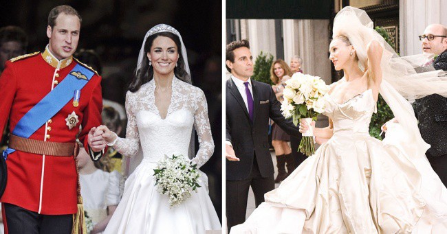 10-те най-известни сватбени рокли за всички времена