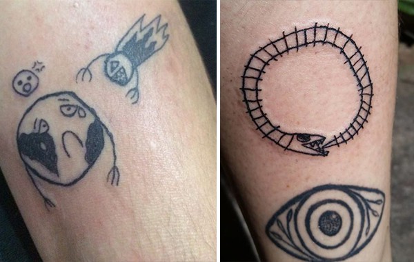 15 от най-грозните татуировки, правени някога