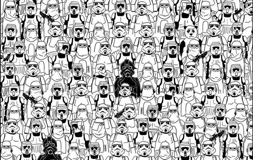 Забавни загадки: Можете ли да откриете пандата?
