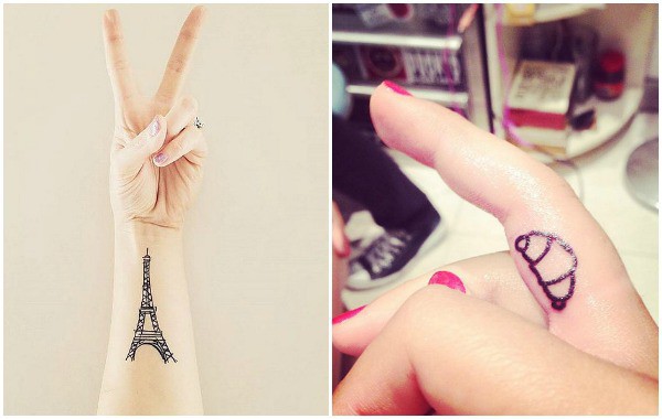 Тези татуировки показват колко много хората обичат Париж