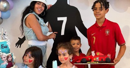 Близнаците Роналдо празнуват своя 5 ти рожден ден По този повод
