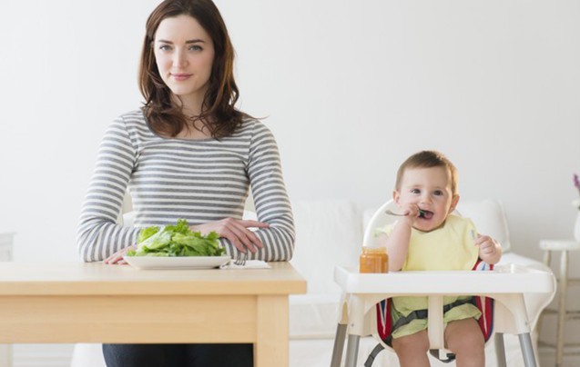 Принципи на диетата за кърмещи майки