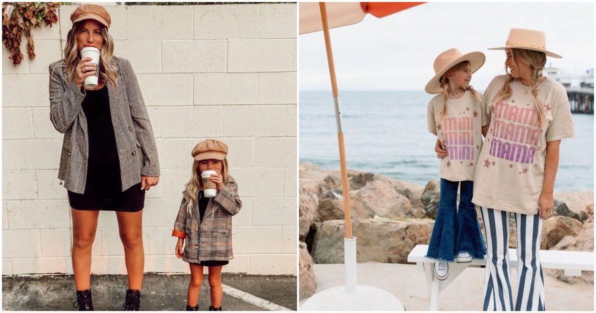 Модерен тандем: Майка и дъщеря се обличат еднакво и са истинска сензация