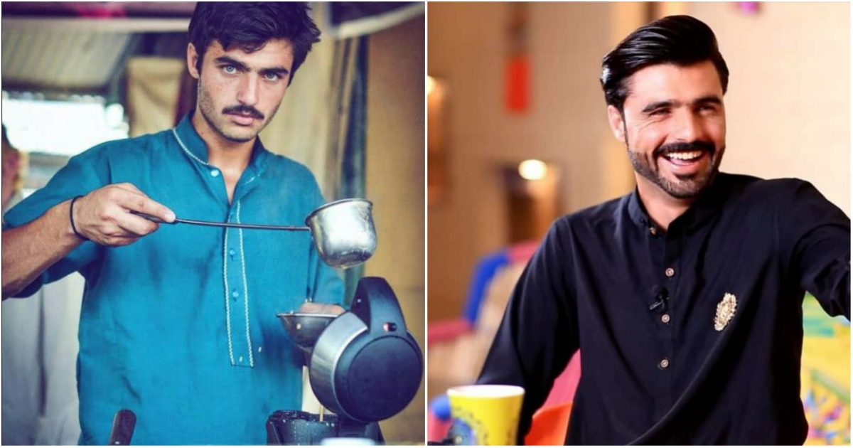 През 2016 г Аршад Хан продавач на чай по улиците