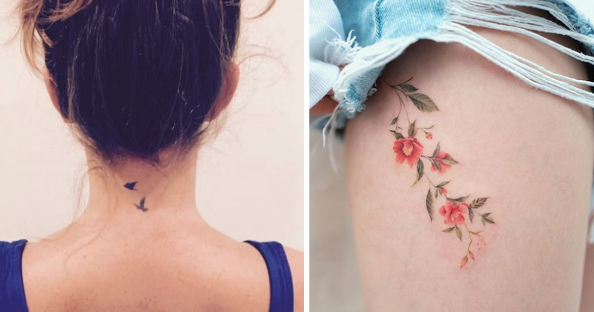Малки и прекрасни: Татуировките, които ще ви впечатлят