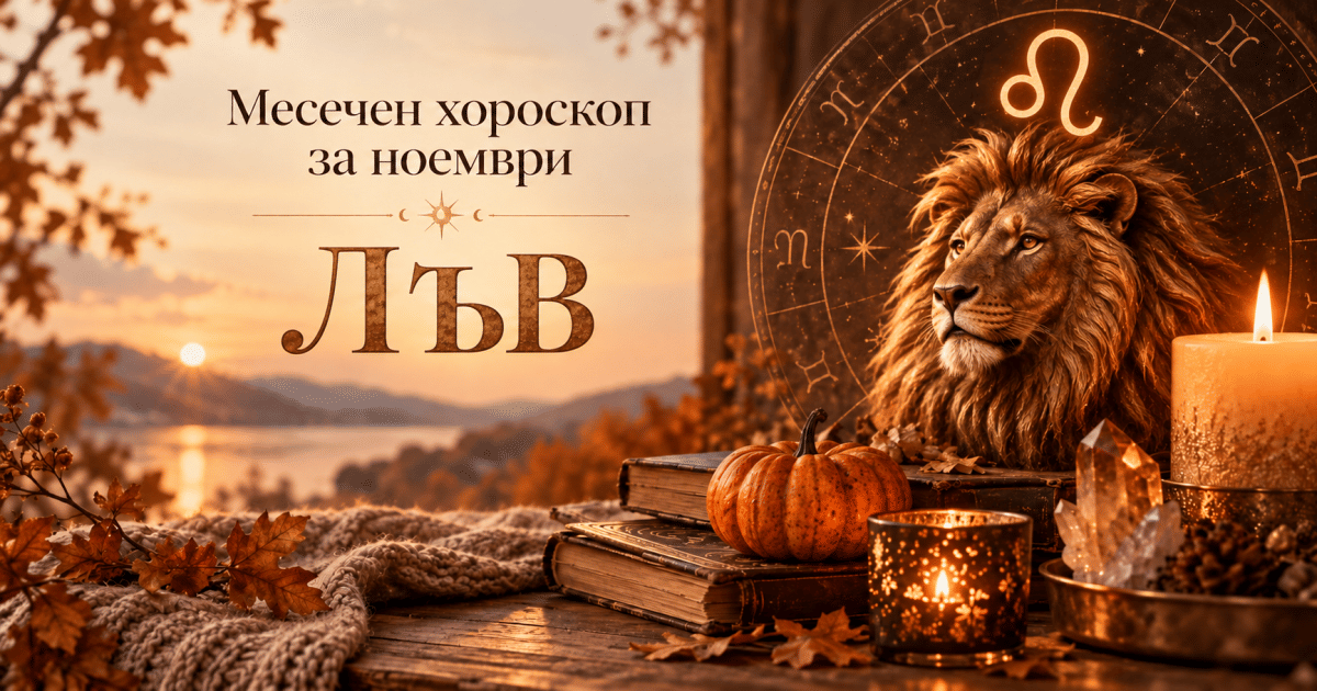 Месечен хороскоп за Лъв за ноември