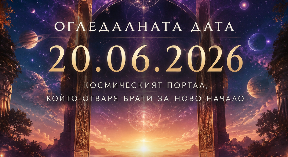 Огледалната дата 20.06.2026: Космическият портал, който отваря врати за ново начало