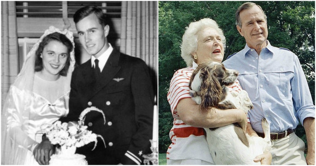 Обичта в снимки: Красивата любовна история на Барбара и Джордж Буш-старши, продължила 76 години