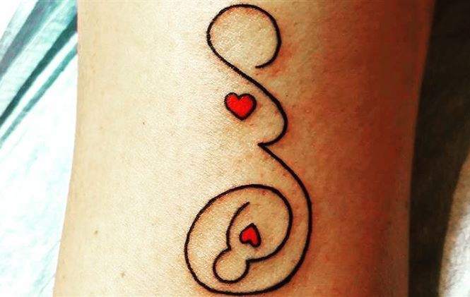 24 трогателни татуировки в памет на неродените бебета