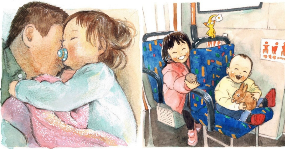 Японец създава рисунки, вдъхновени от живота на обикновените хора