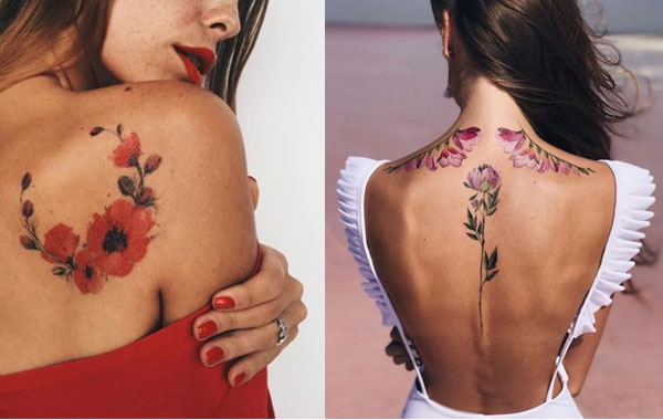 Татуировките като изкуство: Красиви цветя, които ще ви стоплят през зимата