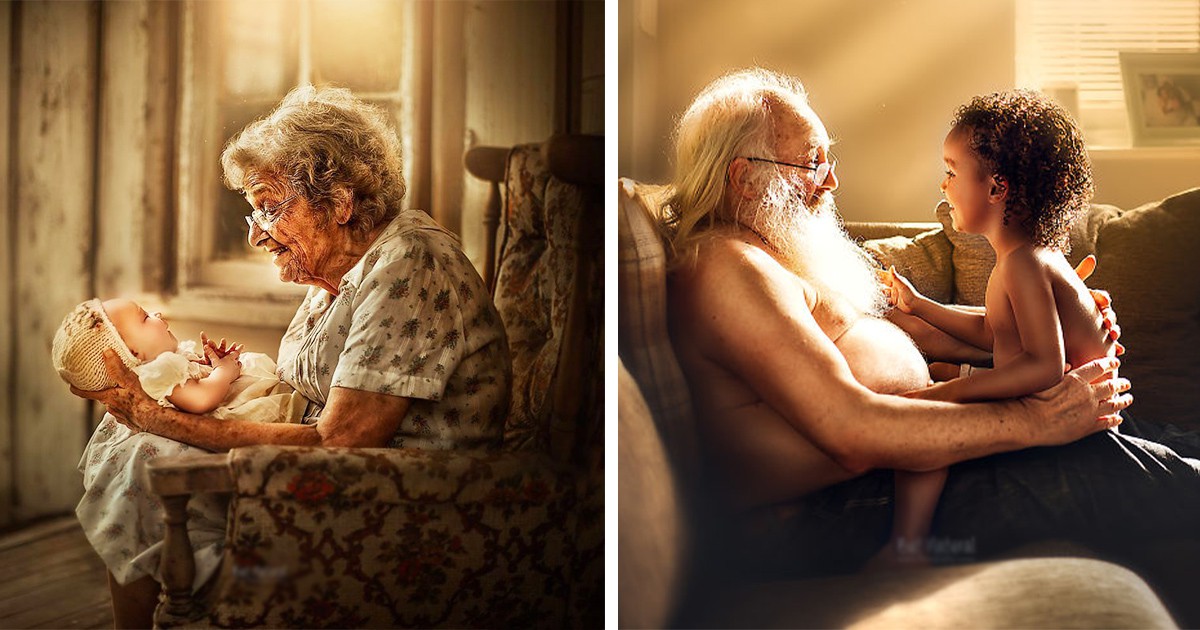 27 снимки, доказващи безграничната любов на баба и дядо