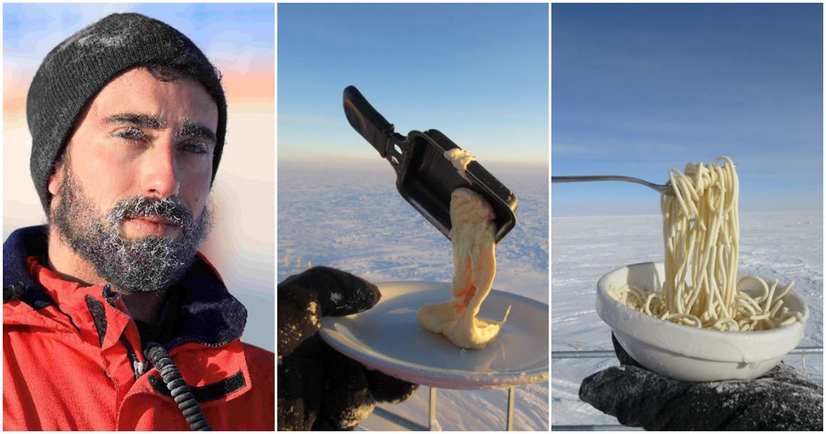 Астробиолог се опитва да готви на Антарктида при-70ºC, а резултатът ще те изуми