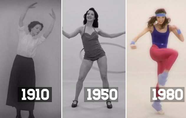 Как се е променил фитнесът за 100 години