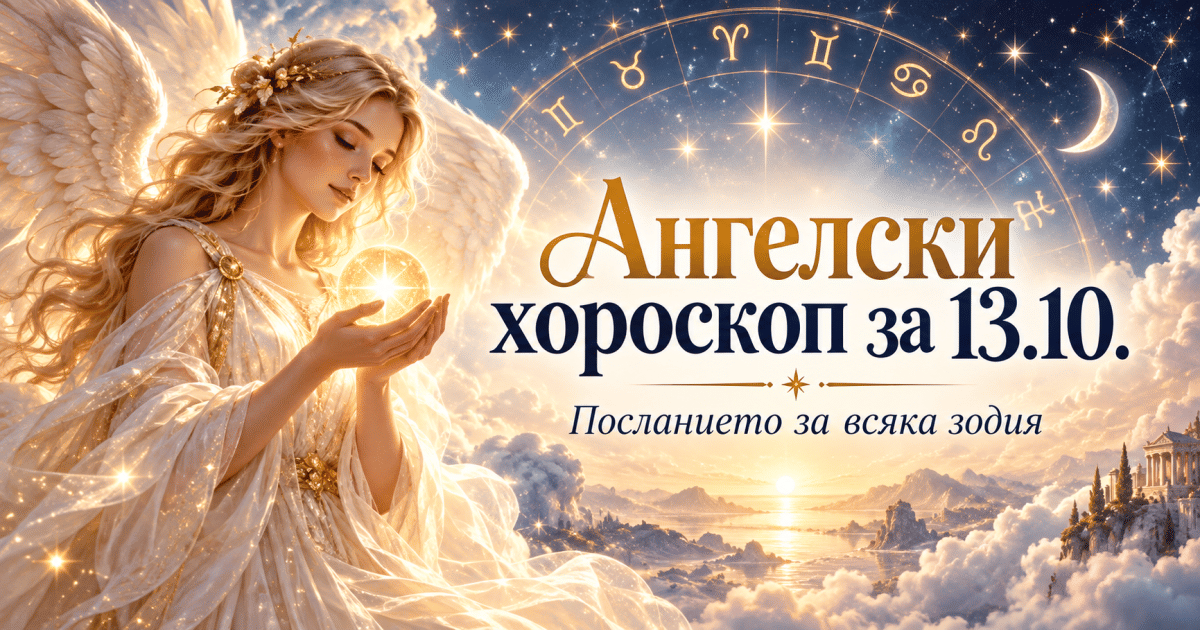 Ангелски хороскоп за 13.10.: посланието, което всяка зодия трябва да чуе