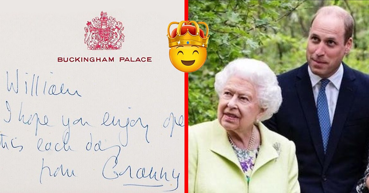 Трогателна бележка изпратена от покойната кралица до принца на Уелс