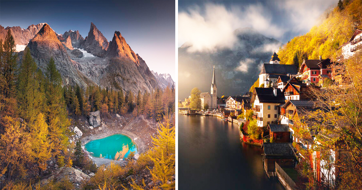 Есен в Алпите: 30 примера за очарованието на най-красивия сезон