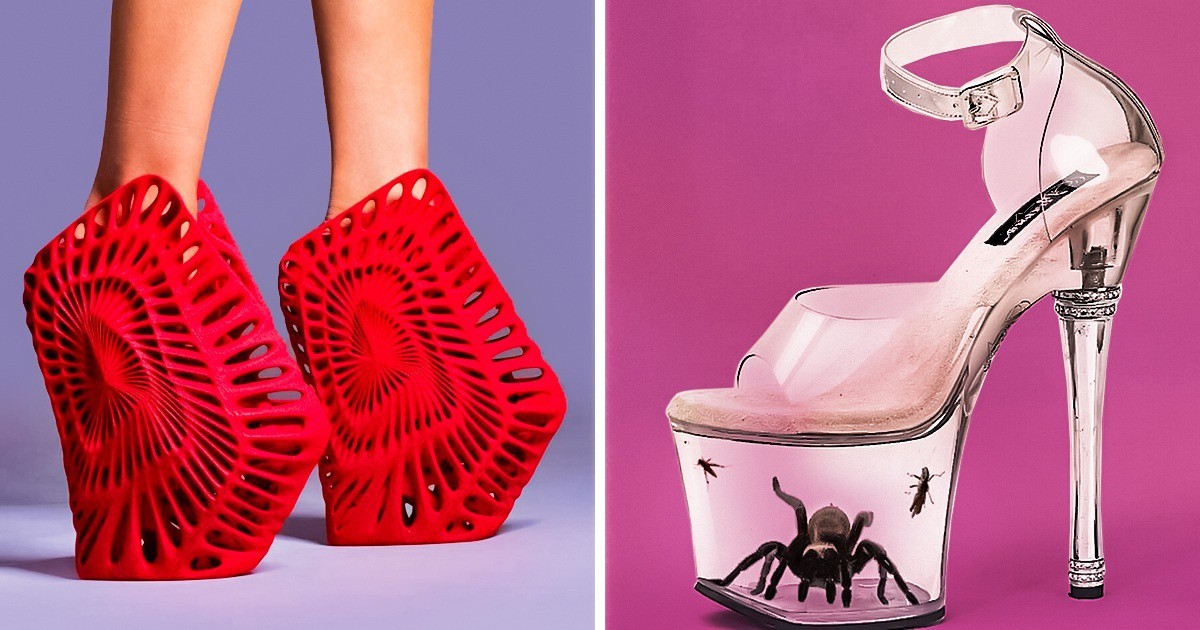 16 примера за шантави обувки, които шокираха всички