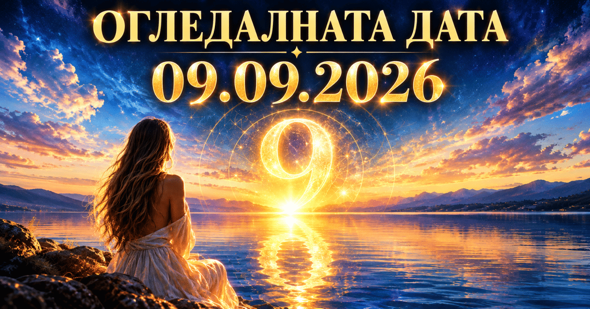 ОГЛЕДАЛНАТА ДАТА 09.09.2026: Как да уловим енергията на числото 9