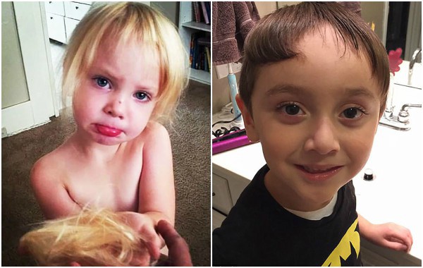 Виж какво направих: 9 деца, които се подстригаха сами