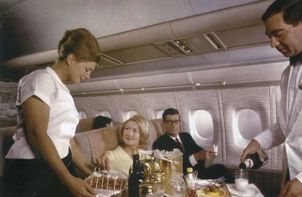 Пътуване във времето: Как е изглеждала първа класа в самолетите