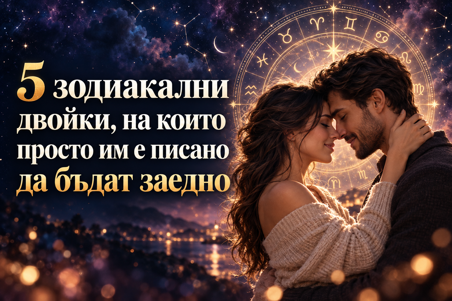 5 зодиакални двойки, на които им е писано да бъдат заедно