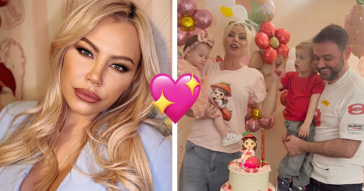 Камелия отпразнува първия рожден ден на малката Касия и я показа за първи път (ВИДЕО)