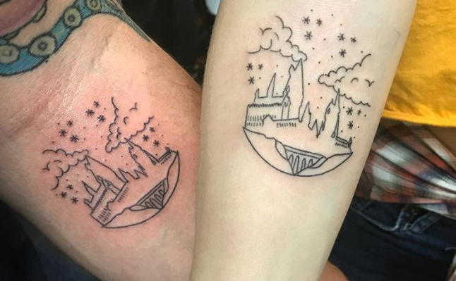 20 татуировки за двойки, които обичат Хари Потър