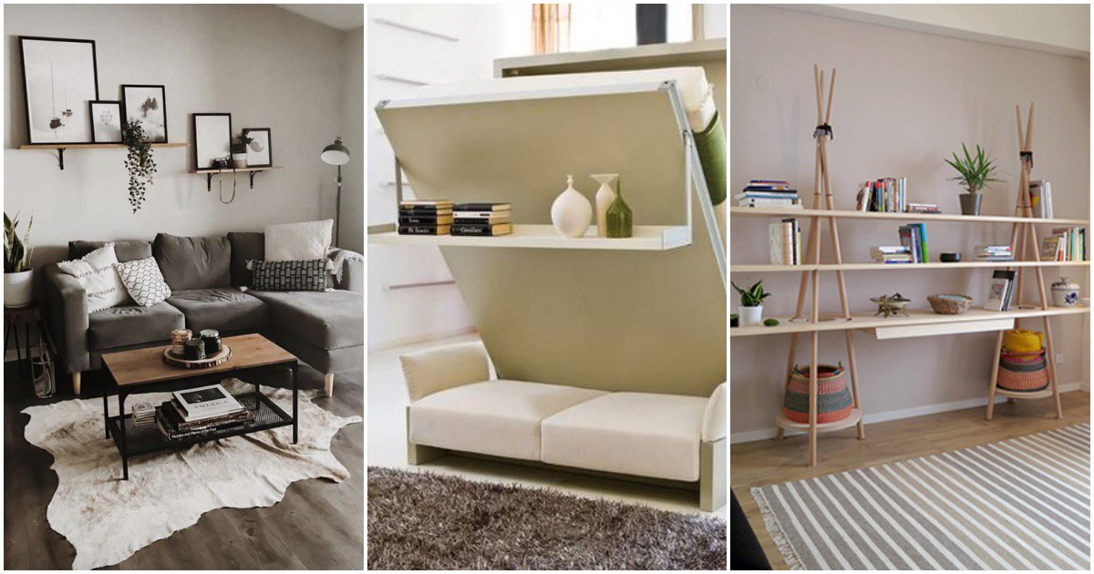 10 идеи за спестяване на пространство, които могат да трансформират малкия ти апартамент