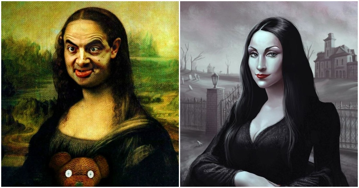 Нестандартни колажи: Ако Мона Лиза беше...