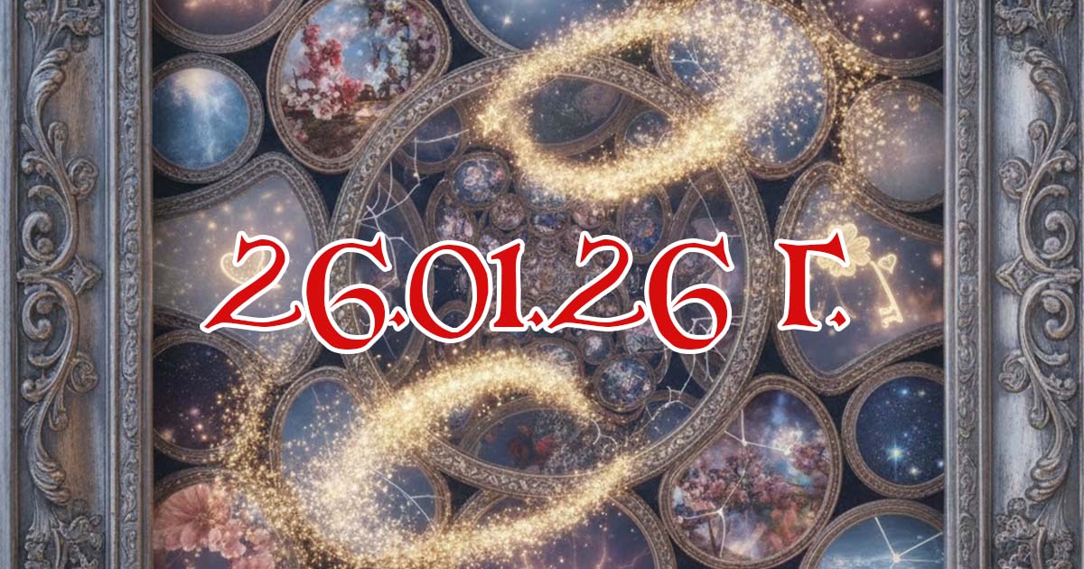 26.01.26 г. - Огледална дата, която  сбъдва желания!