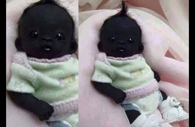 Роди се най-черното бебе в света (Снимки)