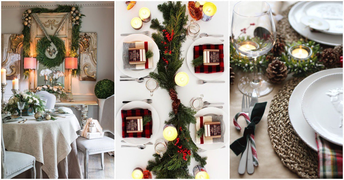 Коледа е близо: 24 предложения за декориране на празничната трапеза