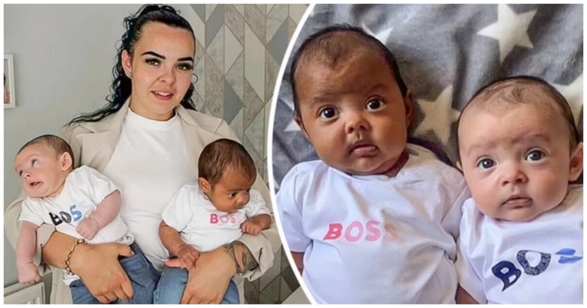 Чудо: Бяла майка и полуямайският й партньор станаха родители на близначета с РАЗЛИЧЕН цвят