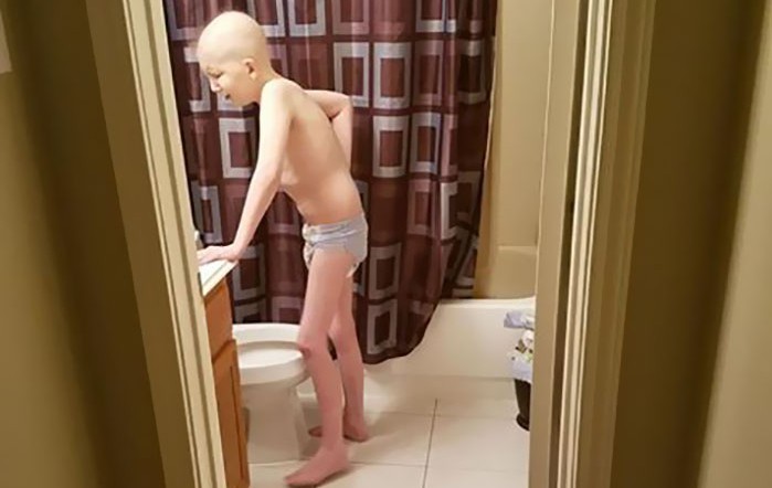 Това ще разбие сърцето ви: Историята на 10-годишния Дрейк, който се бори с рака