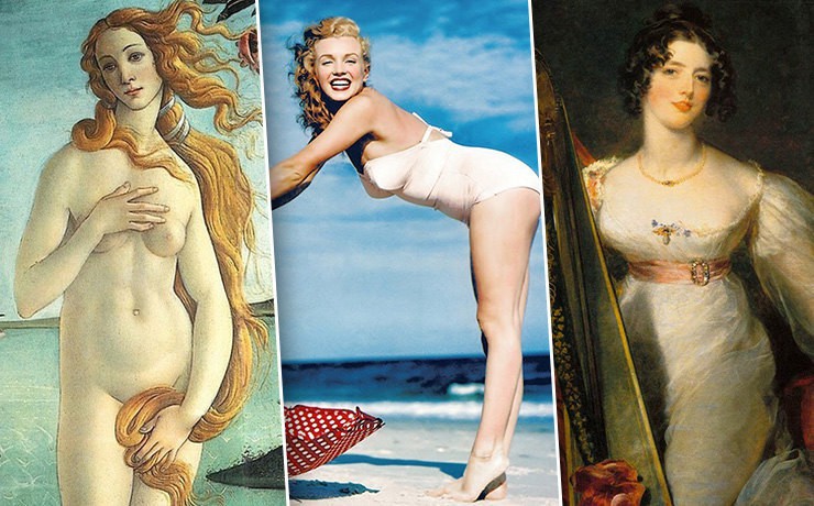 Как се е променял идеалът за женска красота през годините