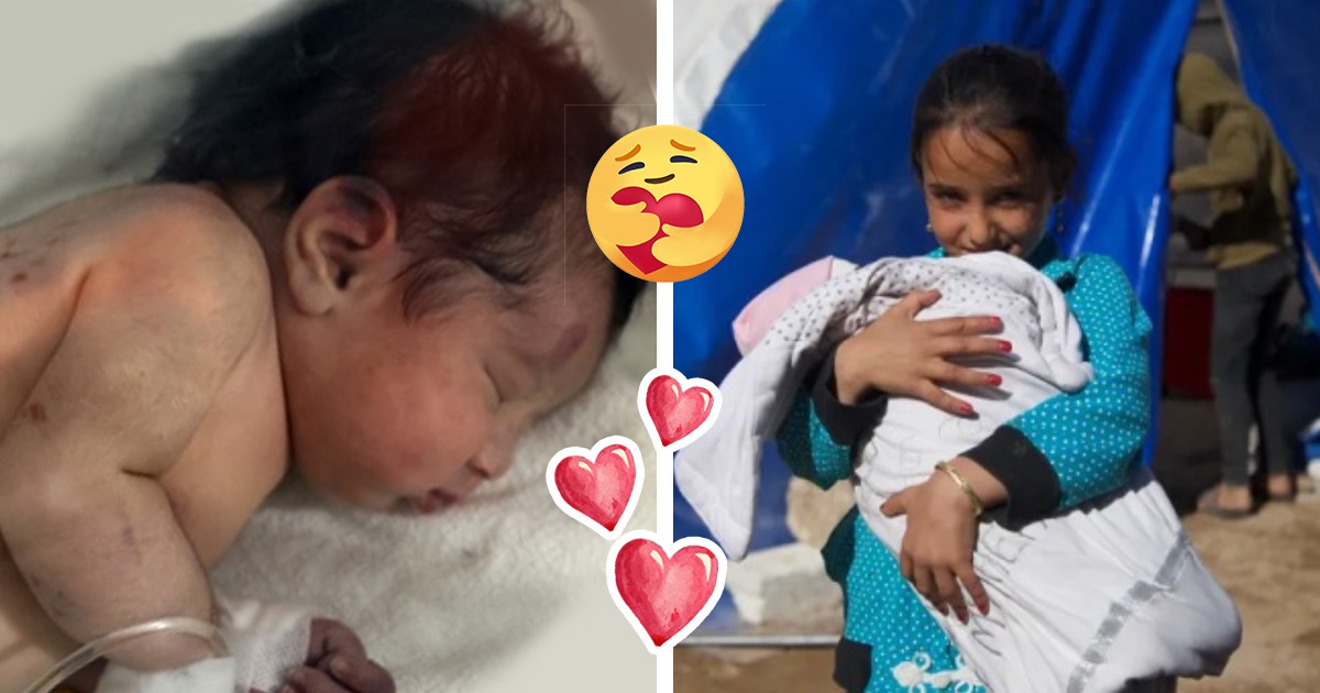 Малко чудо: Новороденото, родено под развалините в Сирия, вече е на 6 месеца (СНИМКИ)
