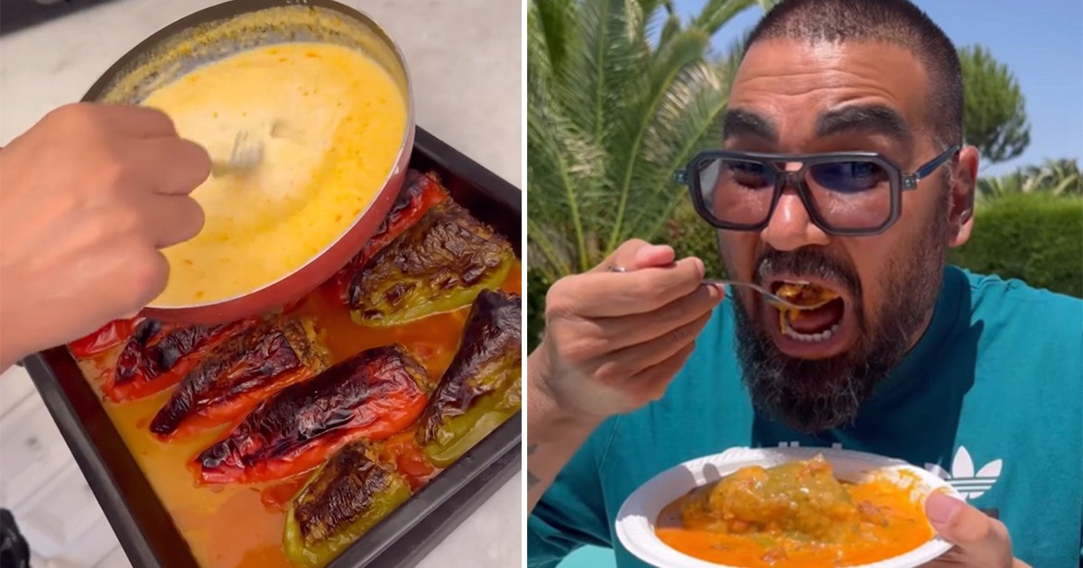 Рецептата за УНИКАЛНИТЕ пълнени чушки на Азис - най-вкусните в поп-фолка