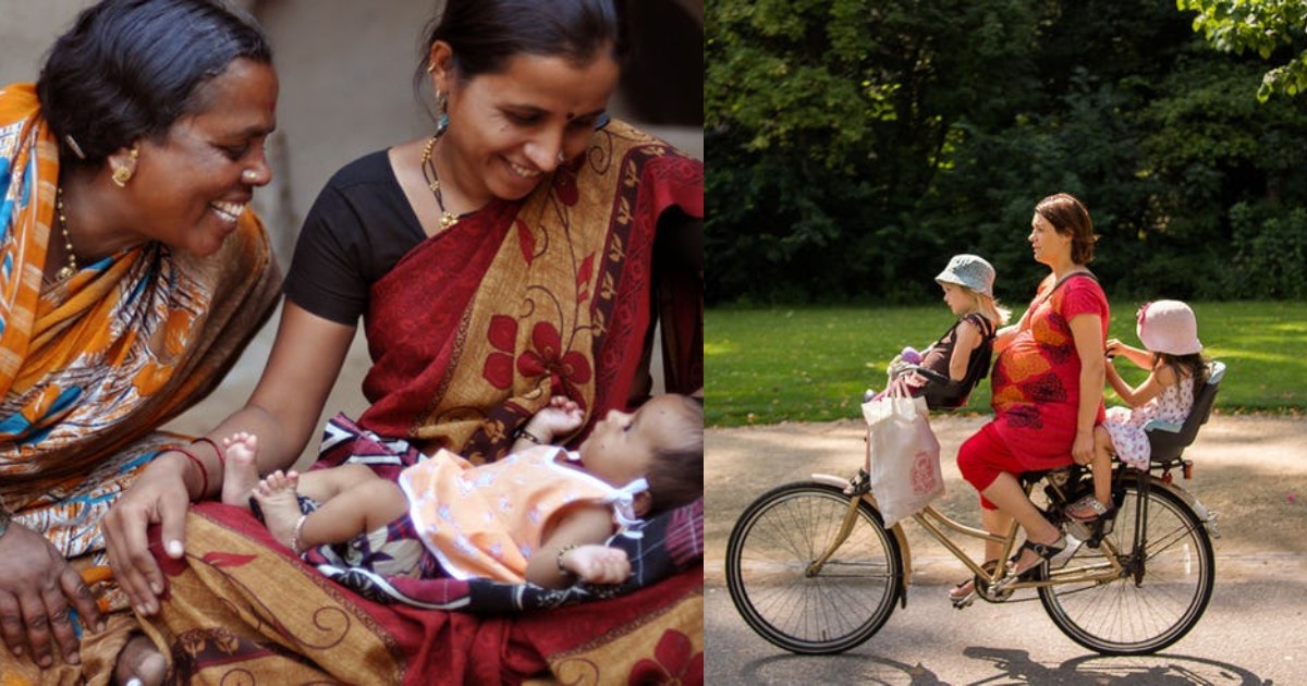 Как изглеждат бременността и раждането в различните страни по света