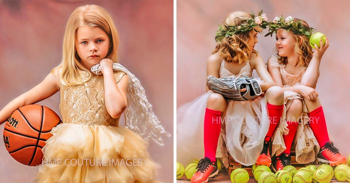 Майка заснема момичета като атлетични принцеси, за да разбие стереотипите