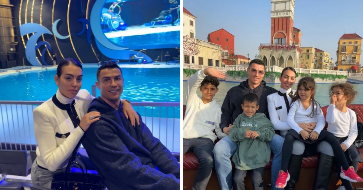 Кристиано Роналдо, Джорджина и децата се забавляват в Саудитска Арабия (СНИМКИ)