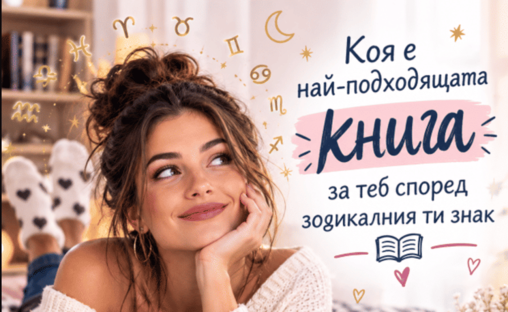 Коя е най-подходящата КНИГА за теб според зодикалния ти знак