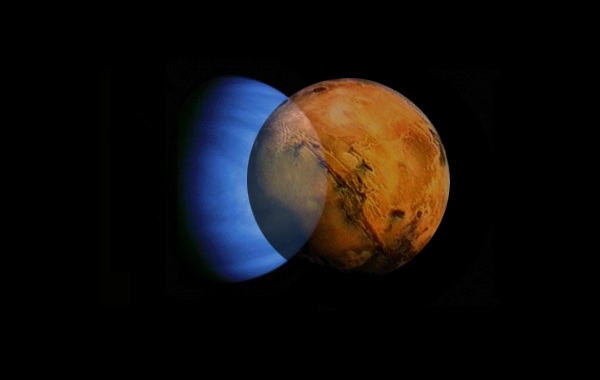 Венера съвпада с Марс