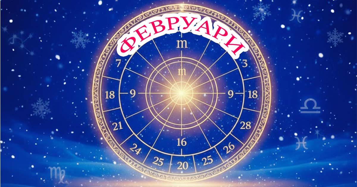 Кажете ни кога сте родени и ще ви кажем какво ще ви донесе февруари