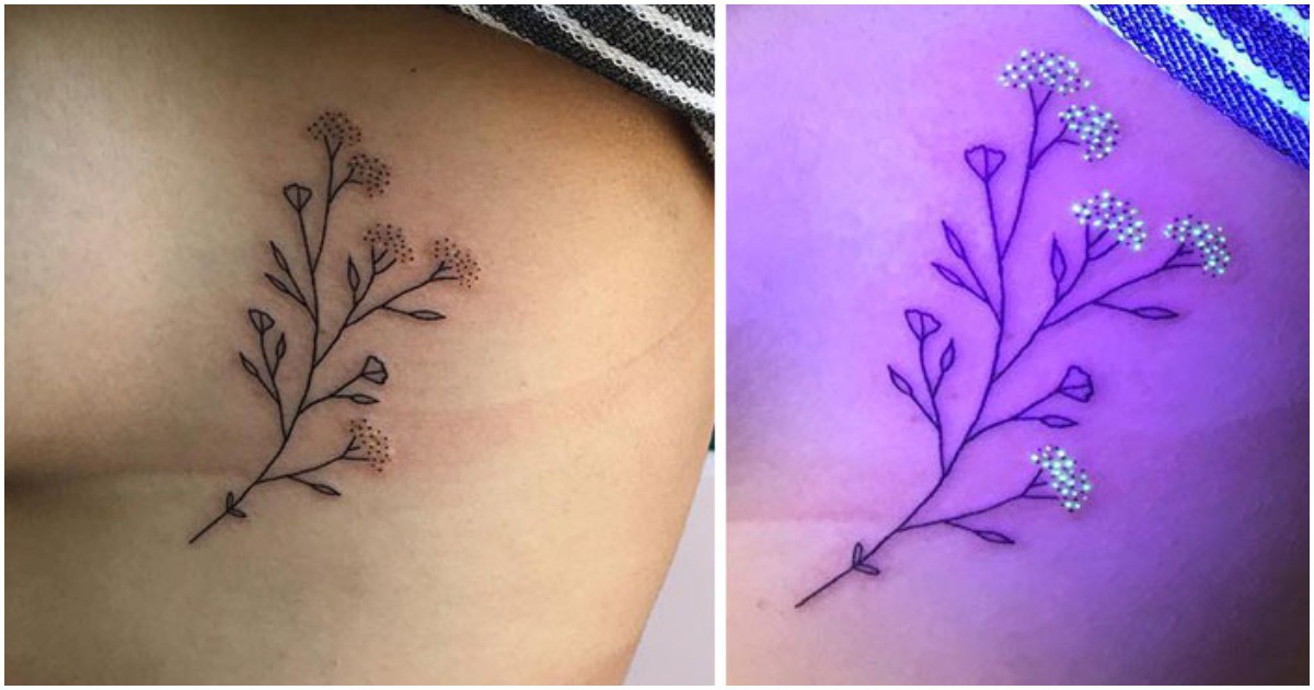 Нова тенденция: Красиви татуировки, които светят в тъмното