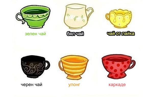 Изберете си чай и узнайте своите скрити желания