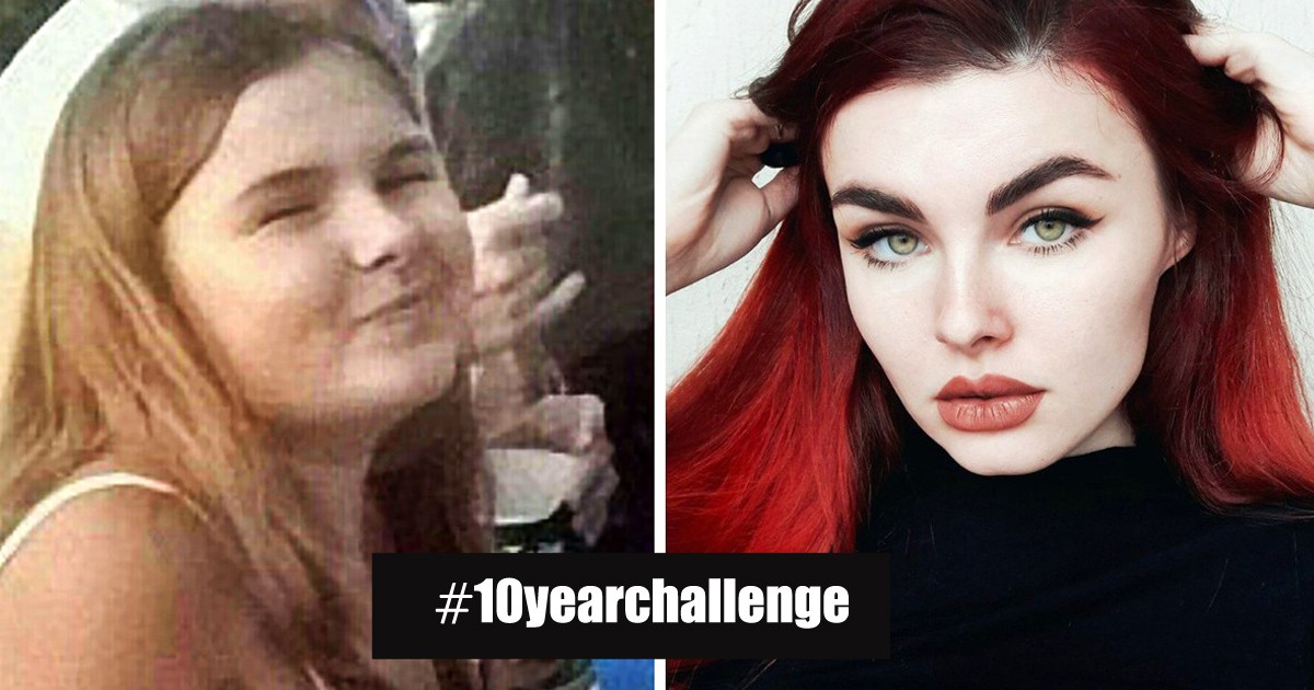 #10yearchallenge: Хора споделят снимки, на които личи промяната им за 10 години