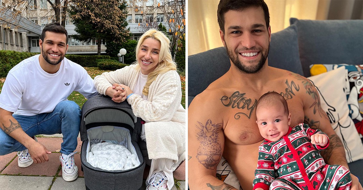 Синът на Мила и Сами: На 2 месеца и вече на почивка в Милано (СНИМКИ)