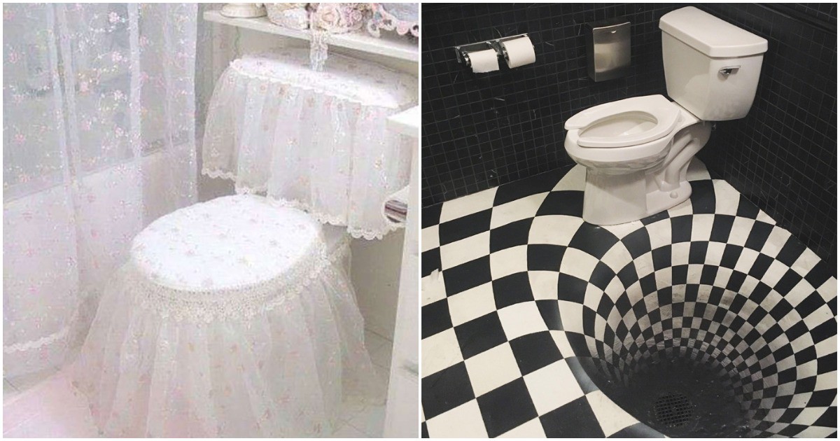 Абсурдно: 20 дизайна на тоалетни, които са пълен провал